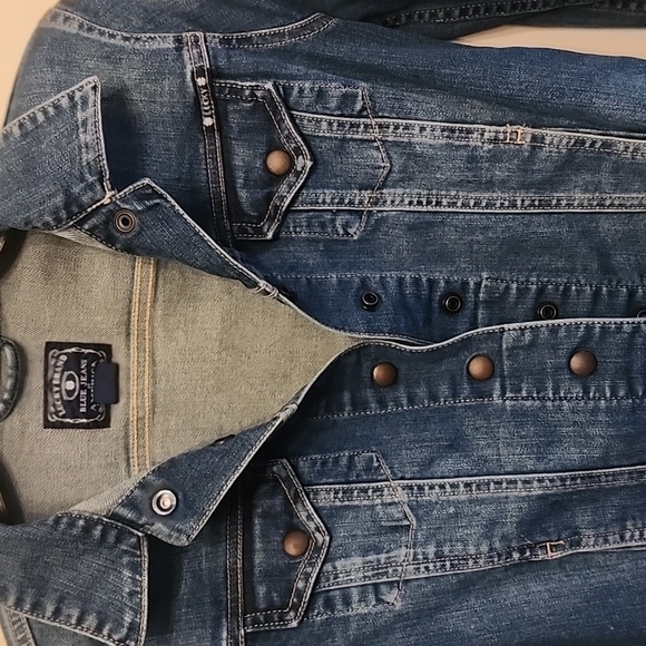 Lucky brand Jean jacket size xs - Picture 3 of 4
